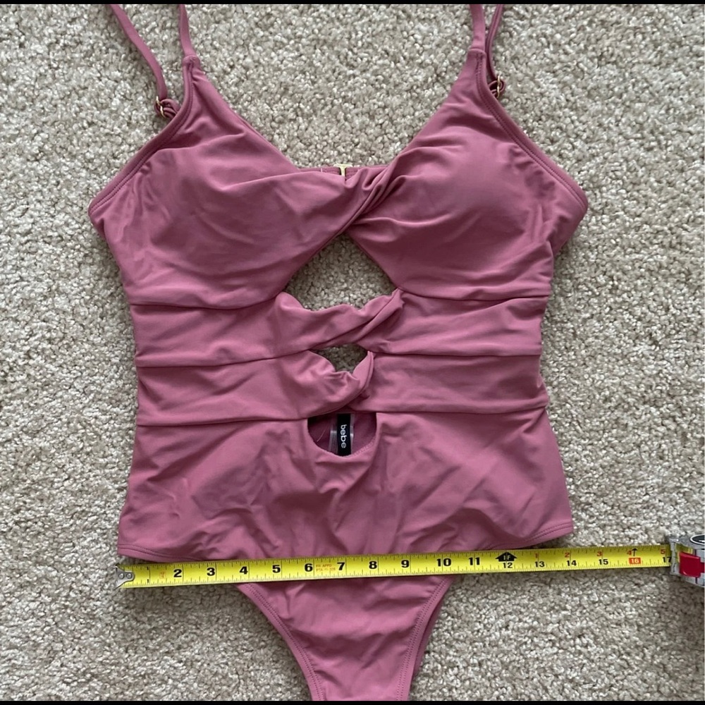 SOLD ✨ Bebe Twisted Cutout One Piece Swimsuit - Picture 13 of 14